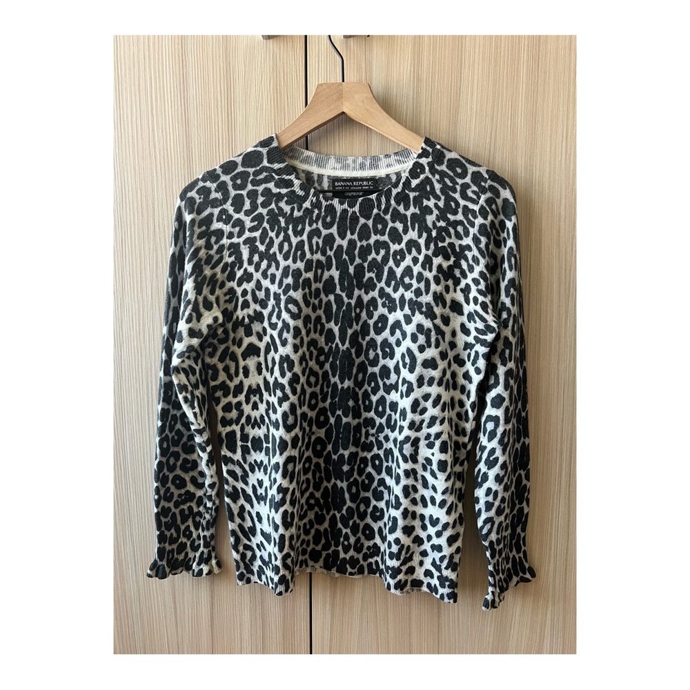 Banana republic Italian yarn flipucci Crew neck sweater Sz S